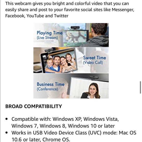 Webcam 1080P with Privacy Cover - Picture 12 of 15